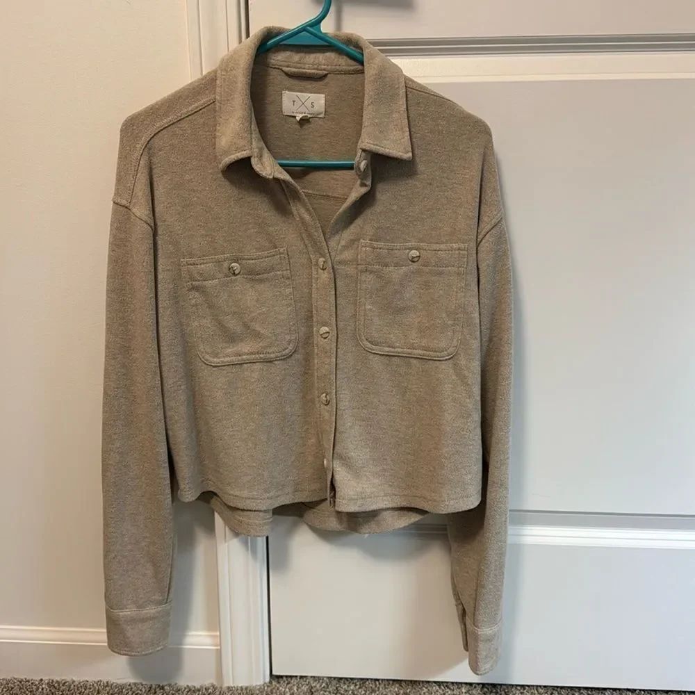 Beige Shacket 
